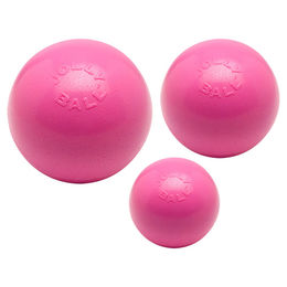 Jolly Pets Hundespielzeug Bounce-n Play Ball aus Gummi Rosa Größe L - 15 cm – Bild 1 von 4