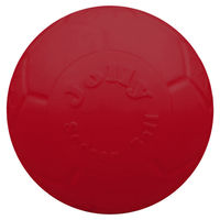 Produktbild von Jolly Pets Hundespielzeug Fußball aus Kunststoff Rot Größe L - 20 cm