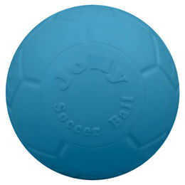 Jolly Pets Hundespielzeug Soccer Ball Quietscheball Blau XL – Bild 1 von 6