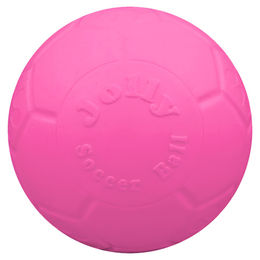 Jolly Pets Hundespielzeug Soccer Ball Quietscheball Rosa 15 cm – Bild 1 von 1