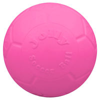 Produktbild von Jolly Pets Hundespielzeug Soccer Ball Quietscheball Rosa 15 cm