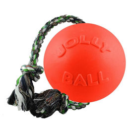 Jolly Pets Romp-n-Roll Ball Orange 20 cm - 1 Stk. – Bild 1 von 2