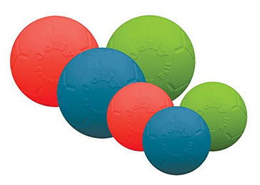 Jolly Pets Zen-Kat Jolly Soccer Ball Spielball für Katzen Rot Größe S 15 cm - 15 cm – Bild 1 von 2