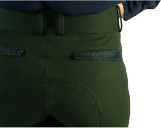 Produktbild von Jomala Reithose Flags&Cup Damen Mid Grip Grün