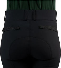 Produktbild von Jomala Reithose Flags&Cup Damen mit Mid Grip in Schwarz