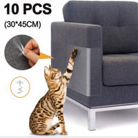 Produktbild von Jormftte Kratzschutz für Katzen und Hunde Transparent Selbstklebend Anti-Kratz-Pads für Polstermöbel 10 Stück