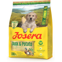 Produktbild von Josera A/S Junior Hundetrockenfutter Ente & Kartoffel getreidefrei 900g