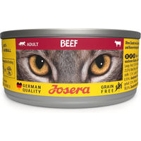 Produktbild von Josera Adult Beef Nassfutter für Katzen mit Rind und Schwein getreidefrei 12 x 85 g - 12 x 85 g