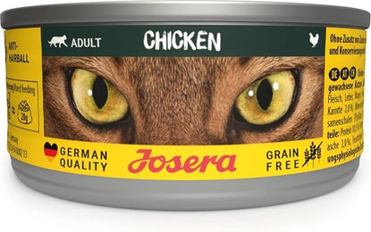 Josera Adult Chicken Nassfutter Huhn für Katzen getreidefrei 12x85g - 12 x 85 g – Bild 1 von 6