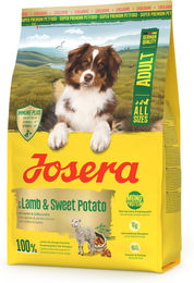 Josera Adult Hundetrockenfutter Lamm und Süßkartoffel Monoprotein 3kg – Bild 1 von 10