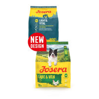 Produktbild von Josera Adult Light & Vital Hundefutter zur Gewichtsreduktion 2x12,5 kg