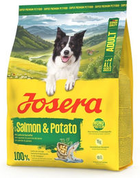 Josera Adult Salmon & Potato getreidefreies Trockenfutter für Hunde 900g – Bild 1 von 7