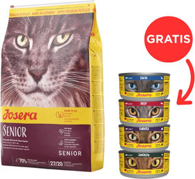 Produktbild von Josera Cat Carismo Senior Katzenfutter Geflügel mit niedrigem Phosphorgehalt 10 kg