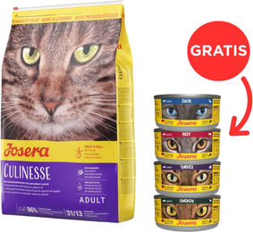 Produktbild von Josera Cat Culinesse Trockenfutter für erwachsene Katzen mit Lachs und Geflügel 10 kg