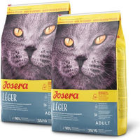 Produktbild von Josera Cat Léger Geflügel Katzenfutter für kastrierte Senioren zur Gewichtsreduktion 20 kg - 2 x 10 kg