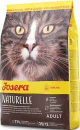 Josera Cat Naturelle Trockenfutter Geflügel und Forelle Getreidefrei für kastrierte Katzen Adult 400 g - 400 g – Bild 1 von 7