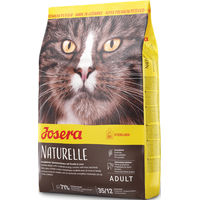 Produktbild von Josera Cat Naturelle Trockenfutter Geflügel und Forelle Getreidefrei für kastrierte Katzen Adult 400 g - 400 g