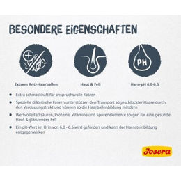 Produktbild von Josera Catelux Katzen Nassfutter Ente Adult Urinary 8x400 g - 8 x 400 g