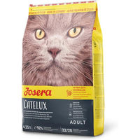 Produktbild von Josera Catelux Katzen Trockenfutter mit Ente und Geflügel für erwachsene Langhaarkatzen glutenfrei 4,25 kg - 4,25 kg