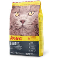 Produktbild von Josera Catelux Katzenfutter Adult Geflügel und Ente 4,25 kg zur Unterstützung von Haut, Fell und Verdauung - 4,25 kg