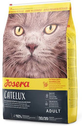 Produktbild von Josera Catelux Katzenfutter Ente 2x10kg zur Unterstützung von Haut, Fell und Haarballen-Kontrolle