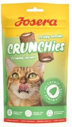 Produktbild von Josera Crunchies Catnip Katzen Leckerli gegen Haarballen 6x60g