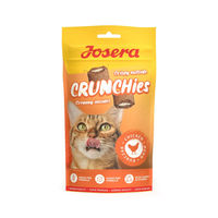 Produktbild von Josera Crunchies Chicken Katzensnack Huhn 60 g mit Anti-Haarballen-Effekt für erwachsene Katzen - 60 g