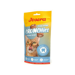 Josera Crunchies Dental Katzensnack mit Rind und Fisch zur Zahnpflege für erwachsene Katzen 60 g - 60 g – Bild 1 von 3