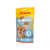 Produktbild von Josera Crunchies Dental Katzensnack mit Rind und Fisch zur Zahnpflege für erwachsene Katzen 60 g - 60 g