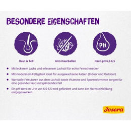 Produktbild von Josera Culinesse Katzen Nassfutter Lachs Adult 8x400 g - 8 x 400 g