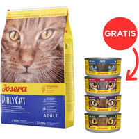 Produktbild von Josera Daily Cat Geflügel Katzenfutter für Adult mit Anti-Haarball und Verdauungsunterstützung 10 kg