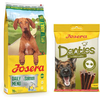 Produktbild von Josera Daily Menu Adult Trockenhundefutter Lachs mit Truthahn und Apfel 12,5 kg