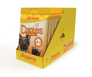 Josera Denties Zahnpflege-Snack für erwachsene Hunde mit Ente und Karotte getreidefrei 2340g - 13 x 180 g – Bild 1 von 4