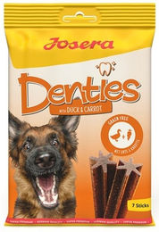 Josera Denties Zahnpflege-Snack für Hunde mit Ente, getreidefrei und ohne Zucker, 180 g - 180 g – Bild 1 von 11