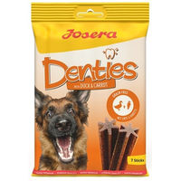 Produktbild von Josera Denties Zahnpflege-Snack für Hunde mit Ente, getreidefrei und ohne Zucker, 180 g - 180 g