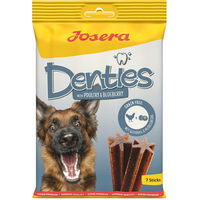 Produktbild von Josera Denties Zahnpflege-Snack für Hunde mit Geflügel und Blaubeeren getreidefrei 180 g - 13 x 180 g