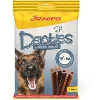 Produktbild von Josera Denties Zahnpflege-Snack für Hunde mit Geflügel und Blaubeeren getreidefrei 180g - 13 x 180 g