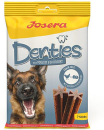 Produktbild von Josera Denties Zahnpflege-Snack Geflügel und Blaubeere 7x180g