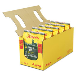 Produktbild von Josera Dog Surf & Turf Junior Hundefutter für Welpen und Junghunde - 5 x 900 g