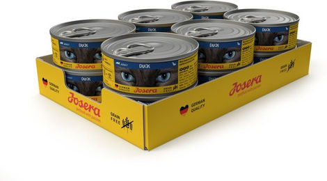 Josera Duck Urinary Nassfutter für Katzen mit Ente zur Unterstützung der Harnwege und Haut & Fell 1020g – Bild 1 von 2