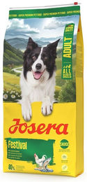 Josera Festival Trockenfutter für ausgewachsene Hunde aller Größen mit Lachs und Huhn 12,5 kg – Bild 1 von 12