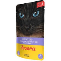 Produktbild von Josera Filet Huhn mit Kalb Getreidefrei Stückchen in Sauce 16 x 70 g - 16 x 70 g