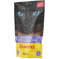 Produktbild von Josera Filet Huhn mit Kalb Katzen Nassfutter Adult Getreidefrei 16 x 70 g - 16 x 70 g