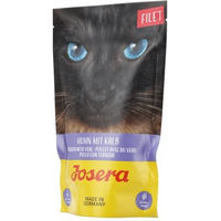 Produktbild von Josera Filet Huhn mit Kalb Katzenfutter Adult Getreidefrei 16 x 70 g - 16 x 70 g