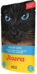 Josera Filet Huhn mit Lachs Getreidefrei Stückchen in Sauce 16 x 70 g - 16 x 70 g – Bild 1 von 3