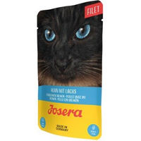 Produktbild von Josera Filet Huhn mit Lachs Getreidefrei Stückchen in Sauce 16 x 70 g - 16 x 70 g