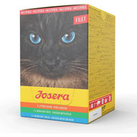 Produktbild von Josera Filet Katzenfutter Fisch in Sauce Multipack 8x 6x 70g