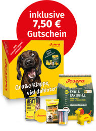 Produktbild von Josera Getreidefreies Hundefutter Probierpaket mit Ente Huhn und Geflügel Monoprotein - 900 g