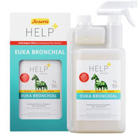 Produktbild von Josera Help EukaBronchial Kräuterkonzentrat für Pferde zur Unterstützung der Atemwege 1 Liter - 1 l
