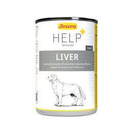 Produktbild von Josera Help Liver Diät Nassfutter für Hunde mit Leber 6x400g